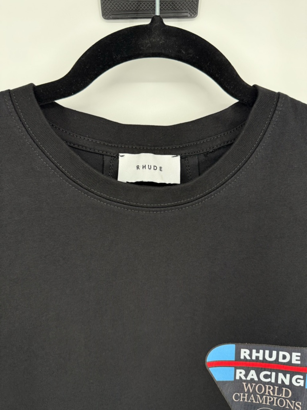 Rhude Racing Graphic T Shirt XL Streetwear Designer Logo Tee Casual Hype - Picture 3 of 9